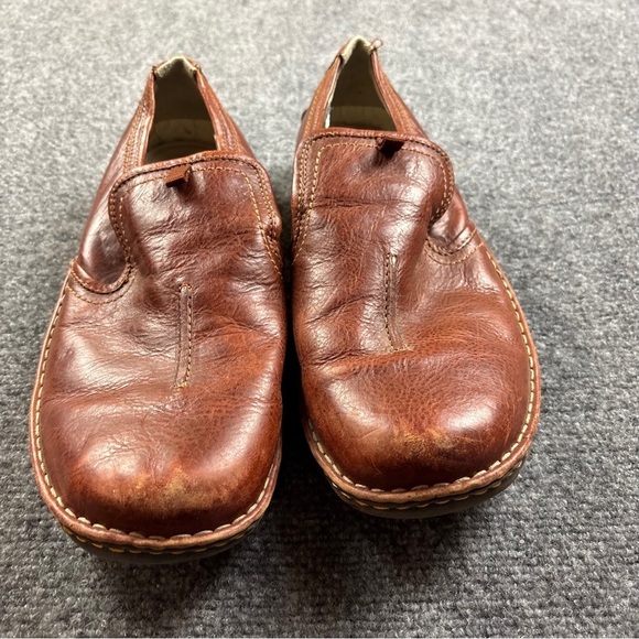 DR. MARTENS Men’s Kansas Red Brown Leather Slip On Loafers size: 12 - Picture 2 of 13